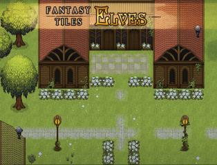 RPG Maker MV - Fantasy Tiles - Elves 5