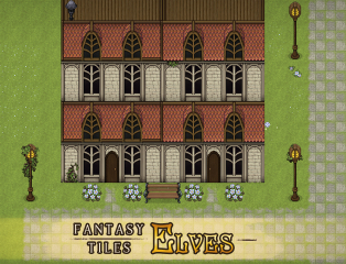 RPG Maker MV - Fantasy Tiles - Elves 7