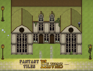 RPG Maker MV - Fantasy Tiles - Elves 8
